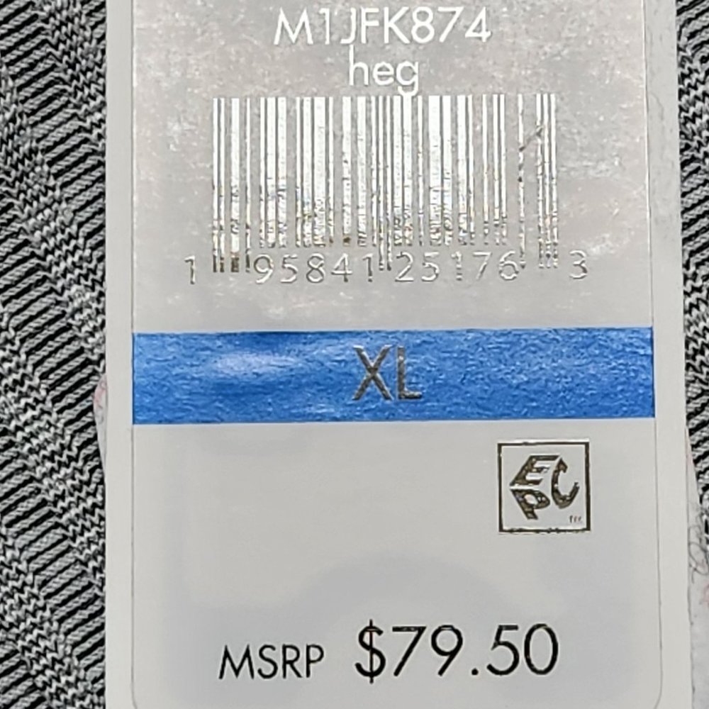 CALVIN KLEIN Women's Gray Ribbed Knit Wide Leg Pants - XL - NWT - NEW WITH TAGS - Picture 9 of 9